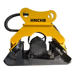 Construction Machinery Demolition Work Attachments Hydraulic Plate Compactor For 20 Tons Excavators