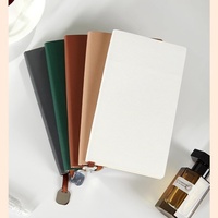 Carnet A6 personnalisé en cuir PU souple grain litchi, agenda, journal portable, carnet de voyage estampillé pour étudiants, fournisseur