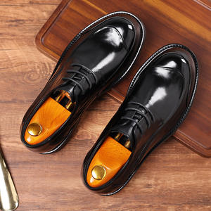Zapatos Oxford de Diseño Nuevo y Lujoso para Hombre, de Cuero Genuino, Formales, para Negocios, Bodas, Uso Casual, Antideslizantes, Transpirables y Ligeros - Product Image 6