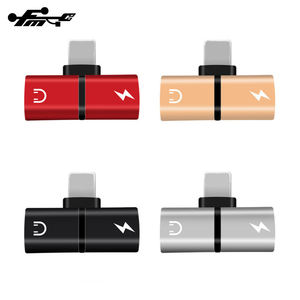 2-in-1オーディオ & 充電アダプタiPhone DC出力携帯電話用の新品AUXイヤホンケーブル - Product Image 5