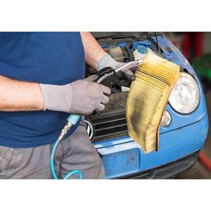 Pistola de aire HAZET ∙ 100 mm ∙ con boquilla Venturi y tubo doblado 9040P-4 ∙ Longitud: 265 mm - Product Image 3