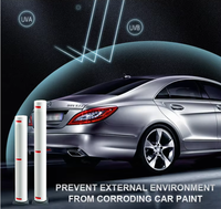 Film de protection de peinture de carrosserie de voiture COOL PRO Luxury TPU, épaisseur 7,5 mil, blocage UV/IR à 90 %, anti-rayures, auto-réparateur