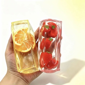 Jouets Squishy Vaseline aux Fruits (Banane, Pomme, Fraise) – Jouets Anti-Stress à Presser, Cadeaux de Fête, Jouets Squishy Remplis de Vaseline - Product Image 1
