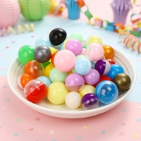 Boules de jouets colorées macaron de 45-100 mm, capsules rondes vides pour machine à jouets, idéales pour les décorations de fêtes à domicile