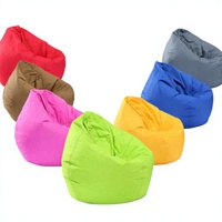 Fauteuil inclinable gonflable pliable de conception japonaise avec housse amovible, pompe à pied, confort doux pour chambre et salon