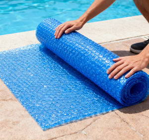 Couverture de <span class=keywords><strong>piscine</strong></span> en PE isolée avec bulles d'air en forme de cœur <span class=keywords><strong>pour</strong></span> la rétention de la chaleur de la <span class=keywords><strong>piscine</strong></span> <span class=keywords><strong>hors</strong></span> <span class=keywords><strong>sol</strong></span> extérieure - Product Image 6