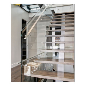 Marche intérieure en verre avec marche en bois, jouet pour enfants, modèle moderne, m - Product Image 4