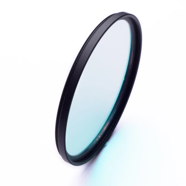 Custom Blue Infrared UV Cut AR Coated 90% Transmittance 25mm Optical Filter Glass Camera Lens for Lighting with 3-Year Warranty