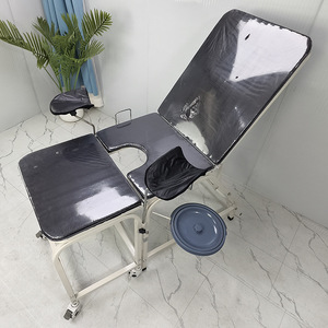 Gynecology Examination <b>Bed</b> Stainless Steel Black Adjustable Hospital Use Commercial Venues - Product Image 3