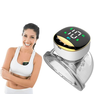 Tire-lait électrique efficace - Mains libres, batterie rechargeable, léger et portable pour la maison, le travail, les voyages, technologie <span class=keywords><strong>de</strong></span> stimulation buccale pour bébé - Product Image 1