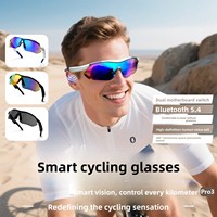 Lunettes intelligentes QY-Pro03 Sports de plein air cyclisme pour lunettes Bluetooth lentilles UV400 pour écouter de la musique répondant à la Protection UV