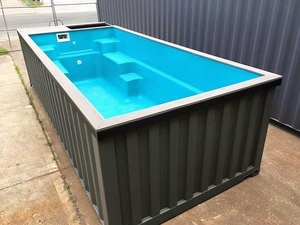<span class=keywords><strong>Piscine</strong></span> de luxe préfabriquée en conteneur de 40 pieds, <span class=keywords><strong>piscine</strong></span> modulaire portable d'extérieur sans fenêtre ni <span class=keywords><strong>escalier</strong></span> - Product Image 5