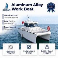 Catamarán de Pesca de Aluminio de 9.8m con Certificación CE para Recreación en Alta Mar, Turismo de Islas, Totalmente Soldado, Directo de Fábrica