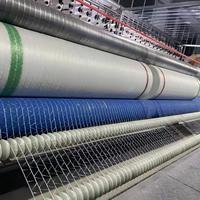 Vente en gros de grosses presses à ensilage rondes pellicule de filet biodégradable plastique PE-HD paille de foin d'occasion blanche enveloppe de filet de balle de 67 pouces