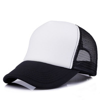 Gorras de 5 Paneles Baratas al por Mayor, Gorros OTTO de Malla para Golf, Gorras de Béisbol Lisas Estilo Urbano, Gorras Trucker de Espuma con Logotipo Personalizado