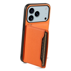 Funda de Cuero de Alta Calidad para iPhone 17 Air, 17 Pro Max, 16 Pro, con Ranura para Tarjetas, Función de Soporte, Protectora, para 15 Pro Max - Product Image 6