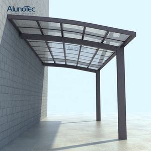 Aangepaste Grootte Moderne Stijlvolle Auto Luifel Tenten Enkele Helling Polycarbonaat <span class=keywords><strong>Carport</strong></span> - Product Image 5