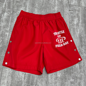 กางเกงขาสั้นลำลองพิมพ์ลายไซส์ใหญ่พิเศษสำหรับผู้ชายกางเกงขาสั้นผ้าไนลอนทรงแบ็กกี้สำหรับฤดูร้อน - Product Image 2