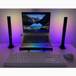 Đèn Trang Trí Phòng Không Khí Nội Thất Để Bàn Đồng Bộ Âm Thanh 10 Chế Độ Cảnh Đèn LED Thông Minh RGBIC Chơi Game Đèn Xung Quanh TV - Product Image 3