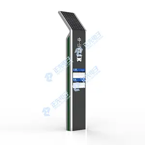 Outdoor solar stand bus shelter digital totem, Bus route reporting system