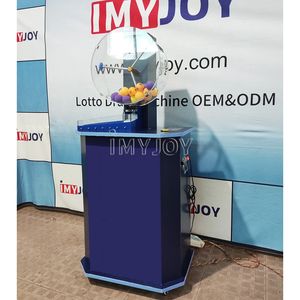 Imyjoy Machine de jeu de loterie à aspiration électrique par gravité pour <span class=keywords><strong>tirage</strong></span> en ligne de 100 balles de ping-pong, en métal et acrylique, garantie 1 an - Product Image 5