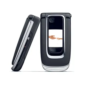 Nokiya brand old model black color flip phones small simple design for seniors use from shenzhen company
