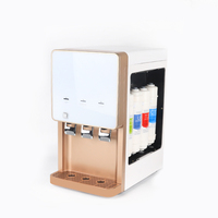 Purificador de Agua de Escritorio para Uso Doméstico, Enfriador de Agua Fría y Caliente, con Bloqueo de Seguridad para Niños, Dispensador de Agua RO