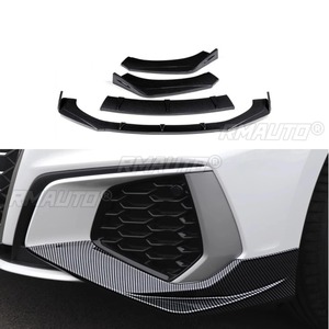 Pour Audi A3 Sport : Lame de pare-chocs avant, séparateur, diffuseur, spoiler, protection de pare-chocs, accessoires automobiles pour Audi A3 Sport 2021-2024 - Product Image 1