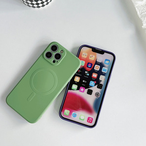 Custodia per telefono in TPU con magnete potente personalizzata per <span class=keywords><strong>iPhone</strong></span> 17 16 15 14 <span class=keywords><strong>13</strong></span> <span class=keywords><strong>Mini</strong></span> Pro Max, inclusa <span class=keywords><strong>protezione</strong></span> <span class=keywords><strong>fotocamera</strong></span> e cover posteriore per cellulare - Product Image 2