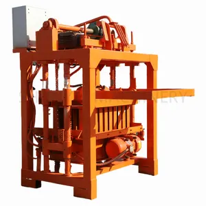 brick machine Factory Outlet Store QMJ4-40 Small and medium-sized block machine detail