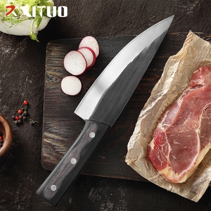 XITUO <span class=keywords><strong>coltelli</strong></span> <span class=keywords><strong>da</strong></span> cucina forgiati a mano coltello <span class=keywords><strong>da</strong></span> <span class=keywords><strong>macellaio</strong></span> professionale in acciaio inossidabile ad alto tenore di carbonio coltello affilato per affettare carne - Product Image 2