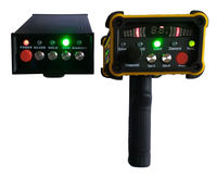 Détecteur de métaux NCEL GR-1000, radar de détection de pierres précieuses et d'or souterrain, portable, industriel, extérieur, en plastique, haute portée, pour sols profonds