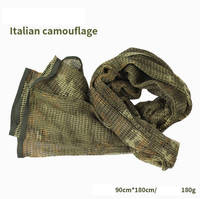 Écharpe tactique en maille 90*180cm, voile de camouflage pour la jungle, le désert, la chasse, foulard arabe, shemagh pour activités de plein air