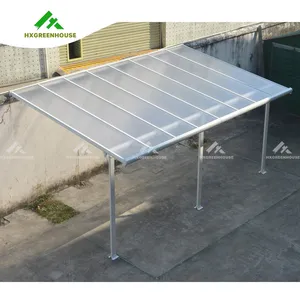 Rain Cover Balcony Shade Cover Waterproof Outdoor Rain Balcony Polycarbonate Window Roof Aluminum System Canopy Awning