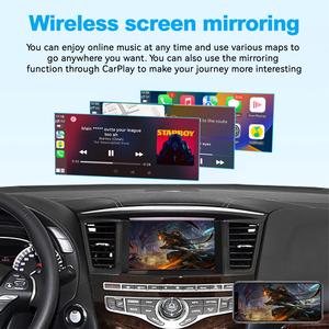 Joyeauto 2013-2015 Infiniti Q50/Q60/Q50L Module d'écran de lecteur DVD sans fil Apple Carplay <span class=keywords><strong>Android</strong></span> <span class=keywords><strong>Auto</strong></span> Retrofit - Product Image 6