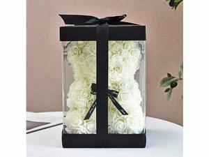 Новый натуральный розовый медведь 50 см рекламный Oem маленький розовый медведь валинтин день подарки Роза медведь - Product Image 3