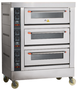 Four électrique commercial personnalisé pour <span class=keywords><strong>boulangerie</strong></span>/restaurant <span class=keywords><strong>Appareil</strong></span> de chauffage uniforme pour la cuisson de pizzas/pains à base de farine fraîche - Product Image 1