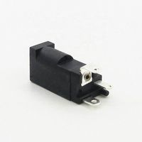 Mini prise d'alimentation horizontale femelle 3 broches 1,3 mm CC, connecteur d'alimentation pour mixeur haute vitesse, contact en laiton plaqué Ag, boîtier en nylon