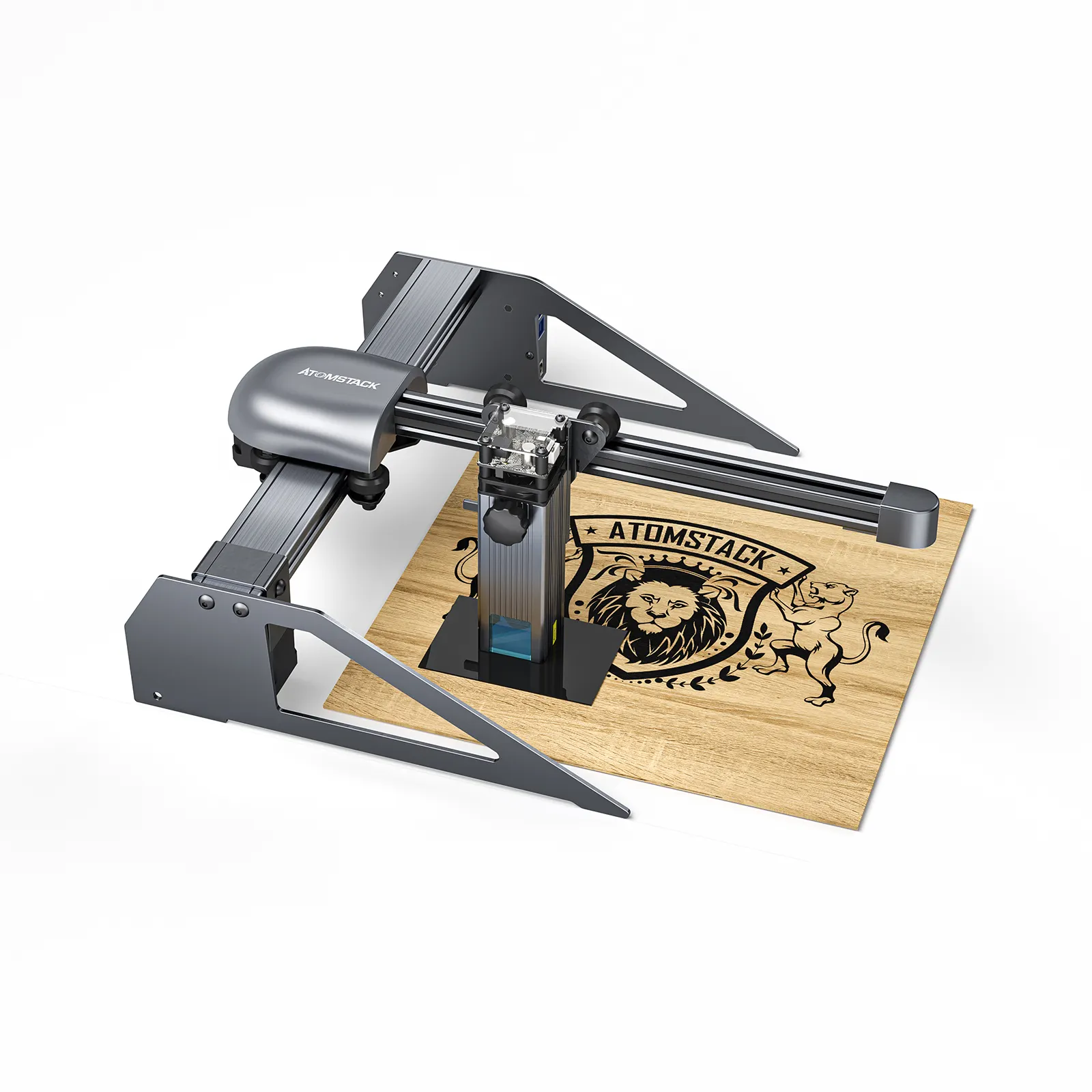 ATOMSTACK P7 M40 40W Laser Engraver untuk Kayu Logam Pemotong Laser Printer Logo Logo Menandai Portable Laser Engraving Mesin