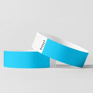 Pulsera de Identificación Personalizada de Tyvek para Conciertos, Pulsera Promocional Adhesiva de Dupont - Product Image 3
