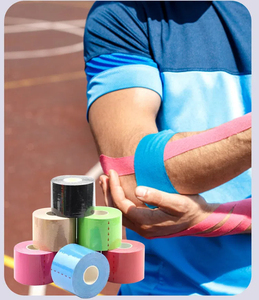 Waterproof Disposable Muscle <b>Tape</b> for <b>Sports</b> Protection New Gym Strong Muscle <b>Tape</b> for Rehabilitation Therapy - Product Image 2