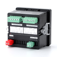 RM-3D3Y LED Digital 96*96mm, Power Meter multifungsi Dan Multimeter dipasang di Panel 3 fase 96*96mm