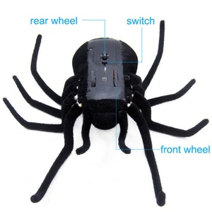 Remote-controlled <b>Spider</b> <b>Toy</b> Electric 4-way Infrared Simulation Obstacle Avoidance Indoor-Outdoor Use RC Remote Control Plastic - Product Image 4