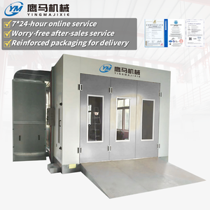 Cabine <span class=keywords><strong>de</strong></span> peinture automobile isolée thermiquement, durable et respectueuse <span class=keywords><strong>de</strong></span> l'environnement, pour bus et véhicules automobiles - Product Image 2