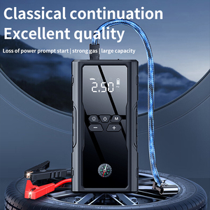 Nouvelle Batterie Externe Multifonctionnelle 6-en-1 Professionnelle 8000 mAh avec Câble de Démarrage et Démarreur de Voiture pour Pneus - Product Image 1