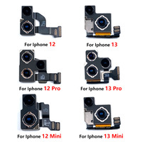 Module de caméra avant + arrière en gros, câble flexible pour iPhone 12 13 14 15 Pro, pièces de téléphone, câble flexible avec micro