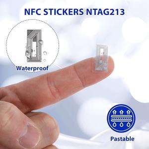 Etiquetas NFC al por Mayor del Fabricante, Etiqueta Adhesiva con Chip NTAG213, Etiquetas RFID HF, Papel Recubierto Impermeable, Tarjeta de Membresía, <span class=keywords><strong>Hotel</strong></span>, Activos - Product Image 4