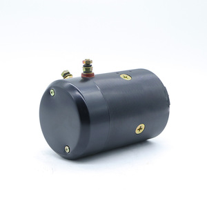 Motor de CC de 12V 1600W con marco de 130mm, imán permanente y escobillas para apiladores, portones traseros de camiones y unidades de potencia - Product Image 4