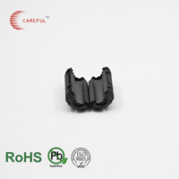 SCRC 90F Inti Penyaring EMI Tipe Clamp Choke Ferit Impedansi Tinggi untuk Kabel Daya Peralatan Kecil Diameter Dalam 9mm