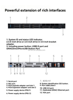 Serveur en rack Dells Poweredge R360 Xeon E-2414/16G/1T Sata/600W 1U